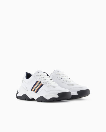 Sneakers with logo