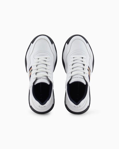 Sneakers with logo