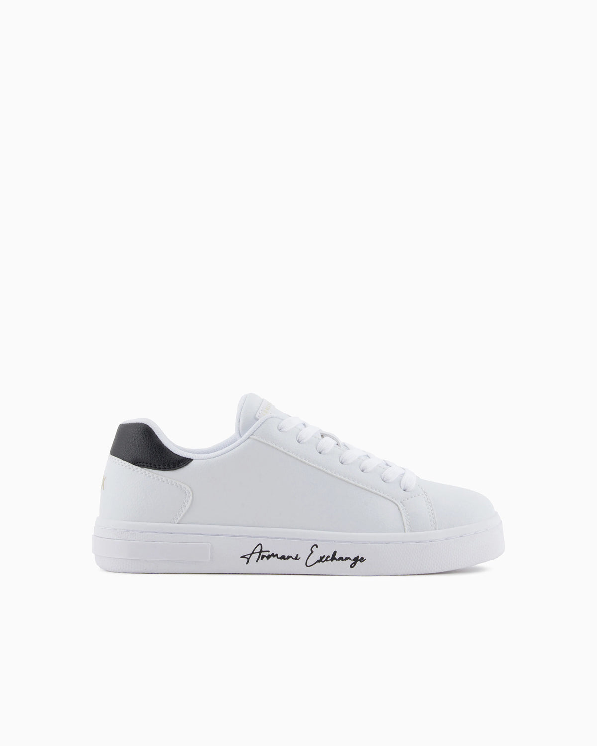 Sneakers with signature logo on the sole