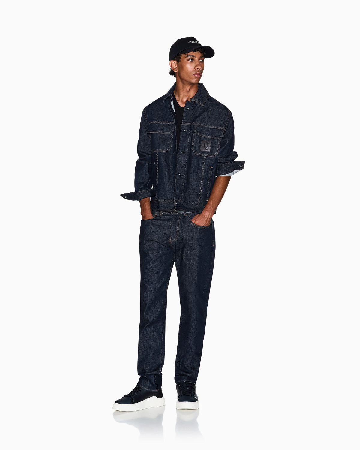 Five-pocket comfort slim-fit jeans in stretch cotton Icon