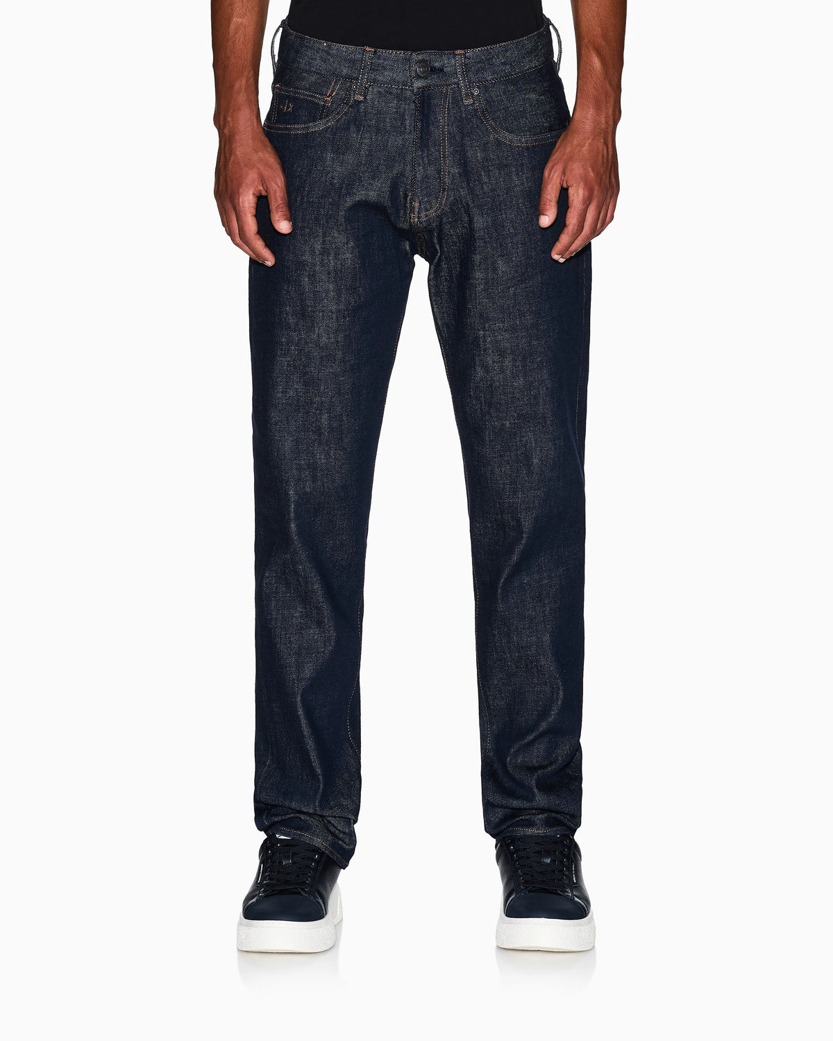 Five-pocket comfort slim-fit jeans in stretch cotton Icon