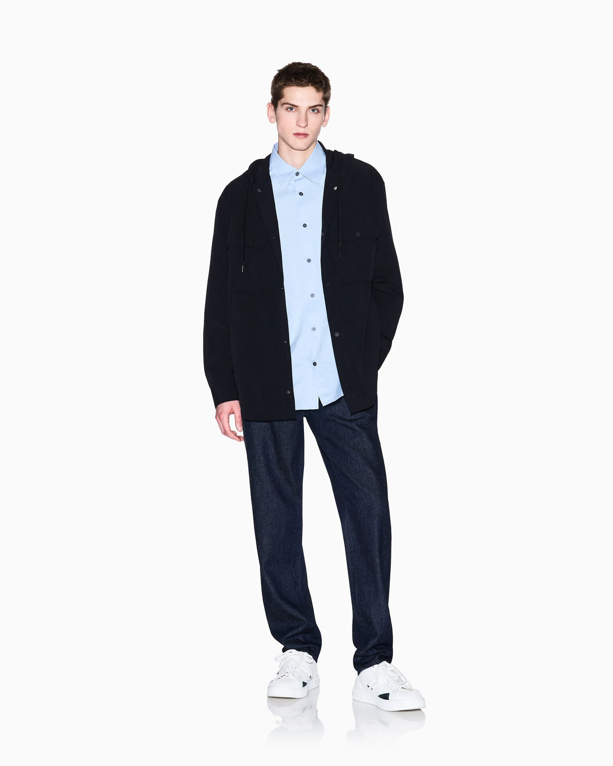 J13 slim fit jeans in cotton denim