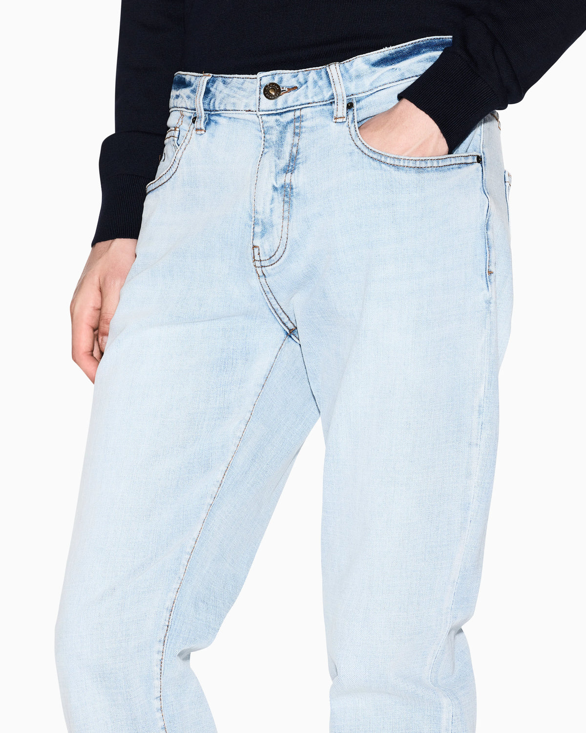 J13 slim fit jeans in cotton denim