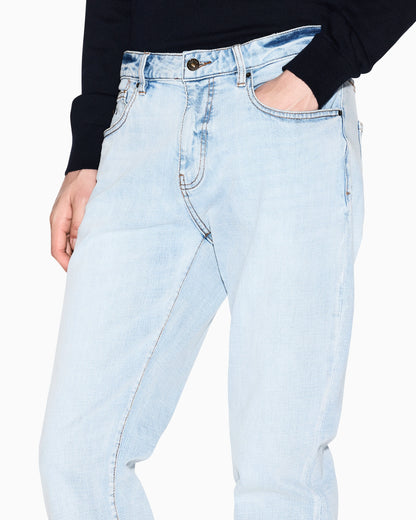 J13 slim fit jeans in cotton denim