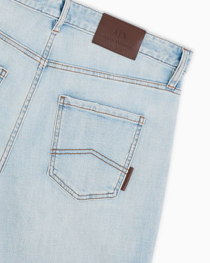 J13 slim fit jeans in cotton denim