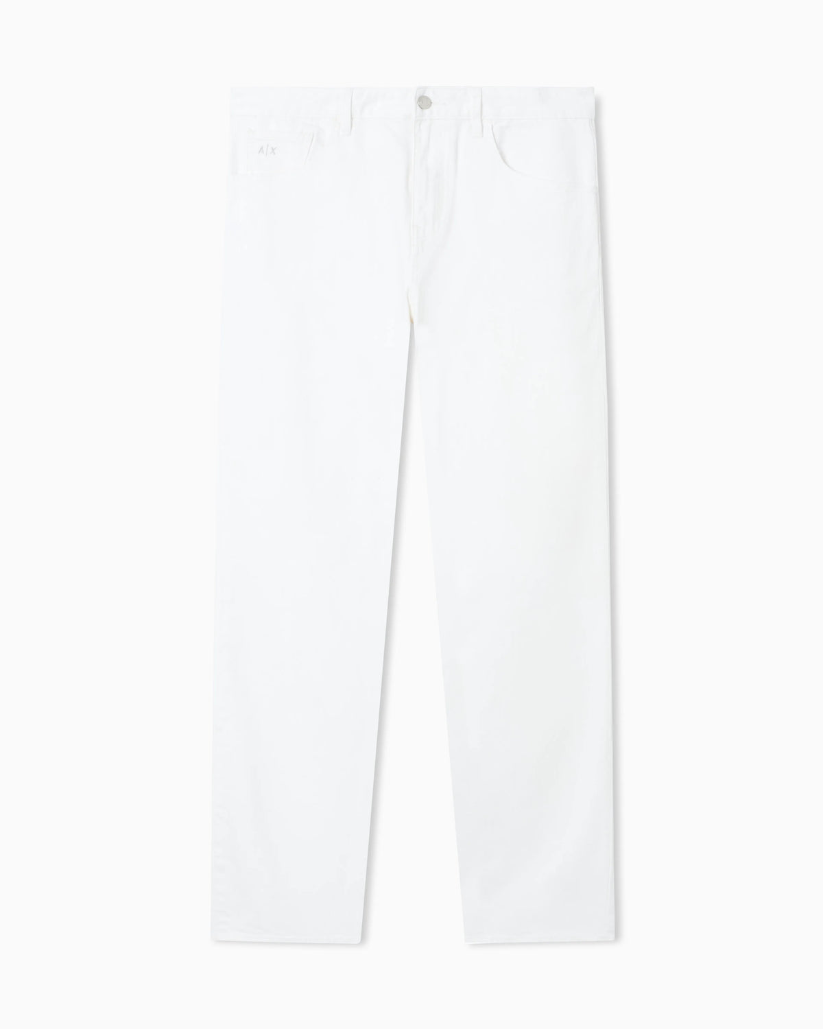 Comfort slim straight-leg jeans in stretch denim Essential
