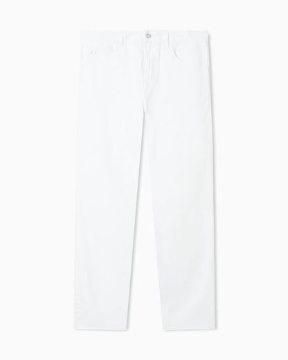 Comfort slim straight-leg jeans in stretch denim Essential