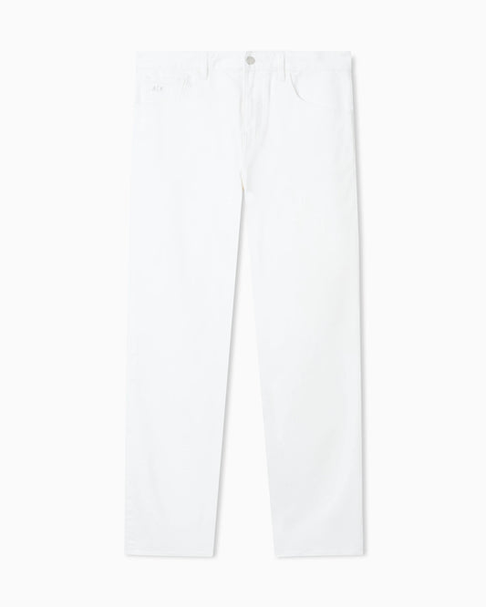 Comfort slim straight-leg jeans in stretch denim Essential
