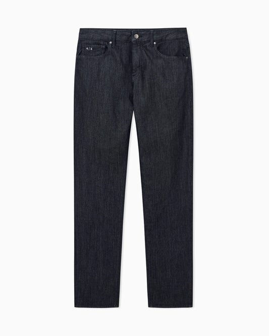 Comfort slim five-pocket jeans in fleece denim Essential
