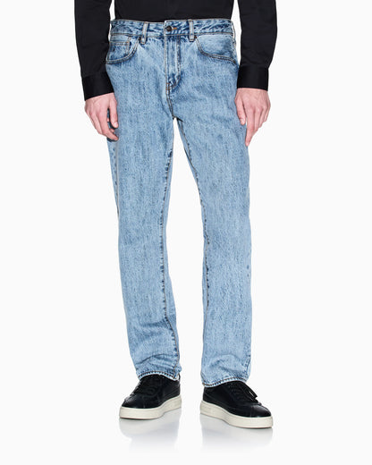 Slim-fit denim jeans