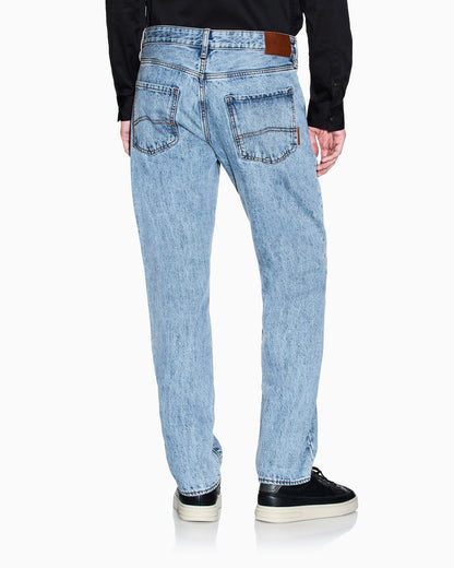 Slim-fit denim jeans