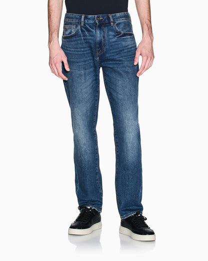 Slim-fit denim jeans
