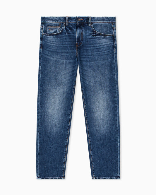 Slim-fit denim jeans