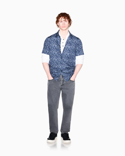 Slim Fit Jeans Stretch Denim Grey Delicate Wash
