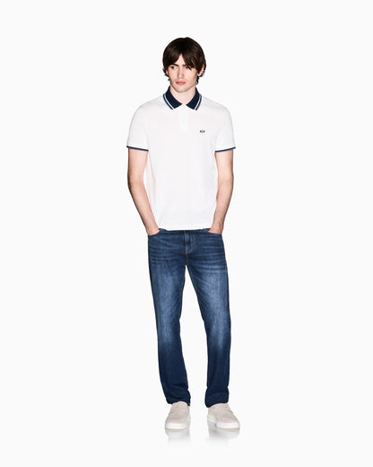 Straight Fit Jeans Classic Denim Blue Wash