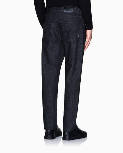 Slim-fit five-pocket jeans in stretch denim Essential
