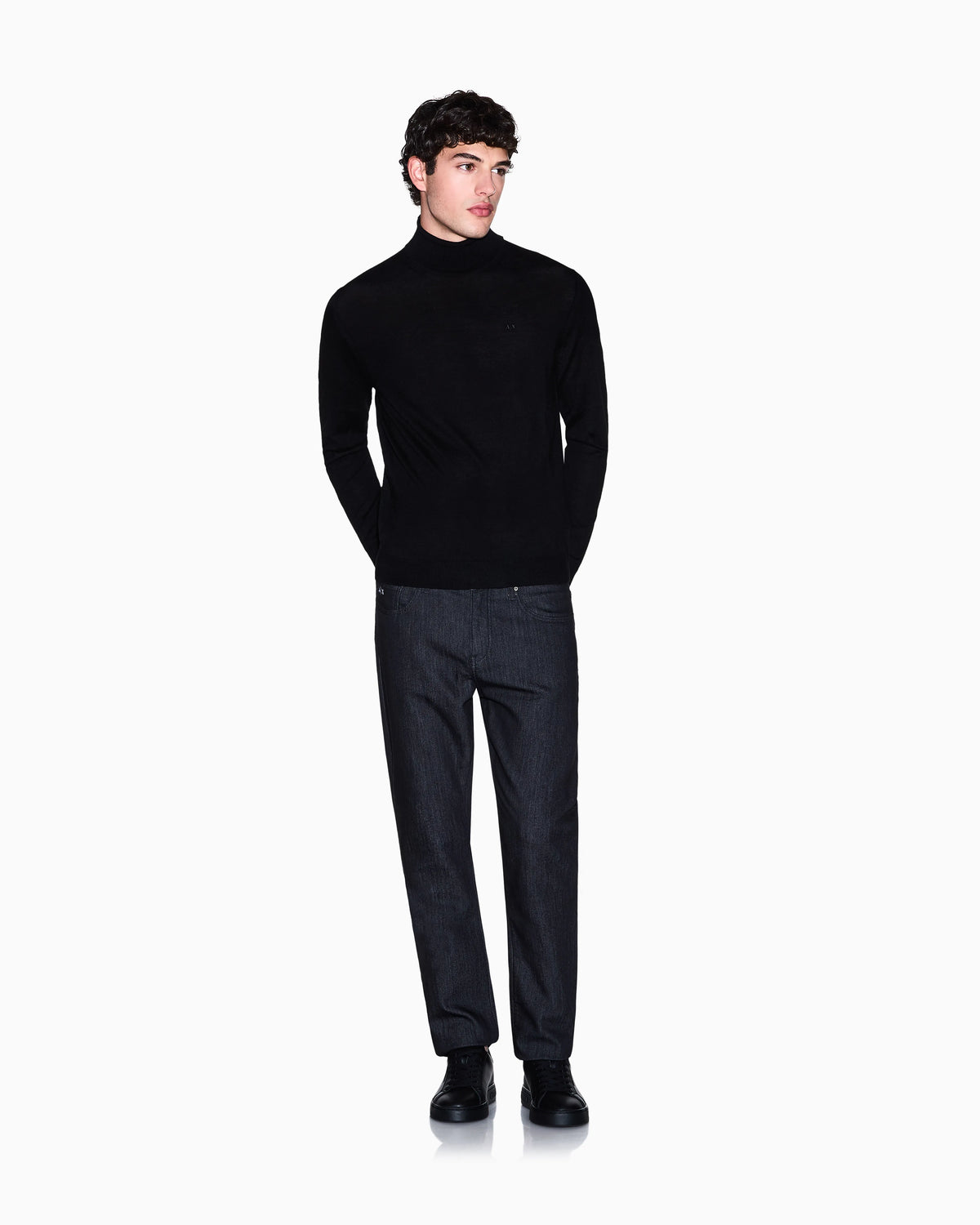 Slim-fit five-pocket jeans in stretch denim Essential