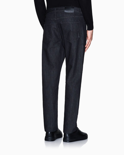 Slim-fit five-pocket jeans in stretch denim Essential