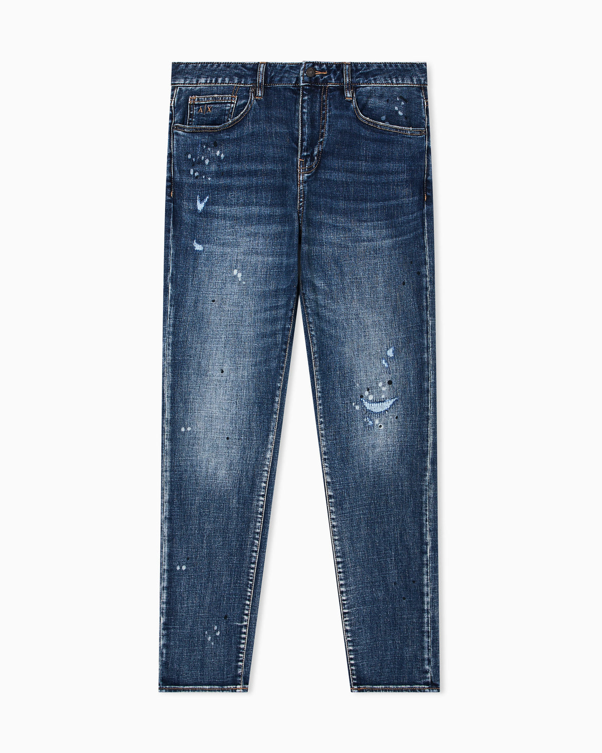 Slim fit jeans in denim fleece