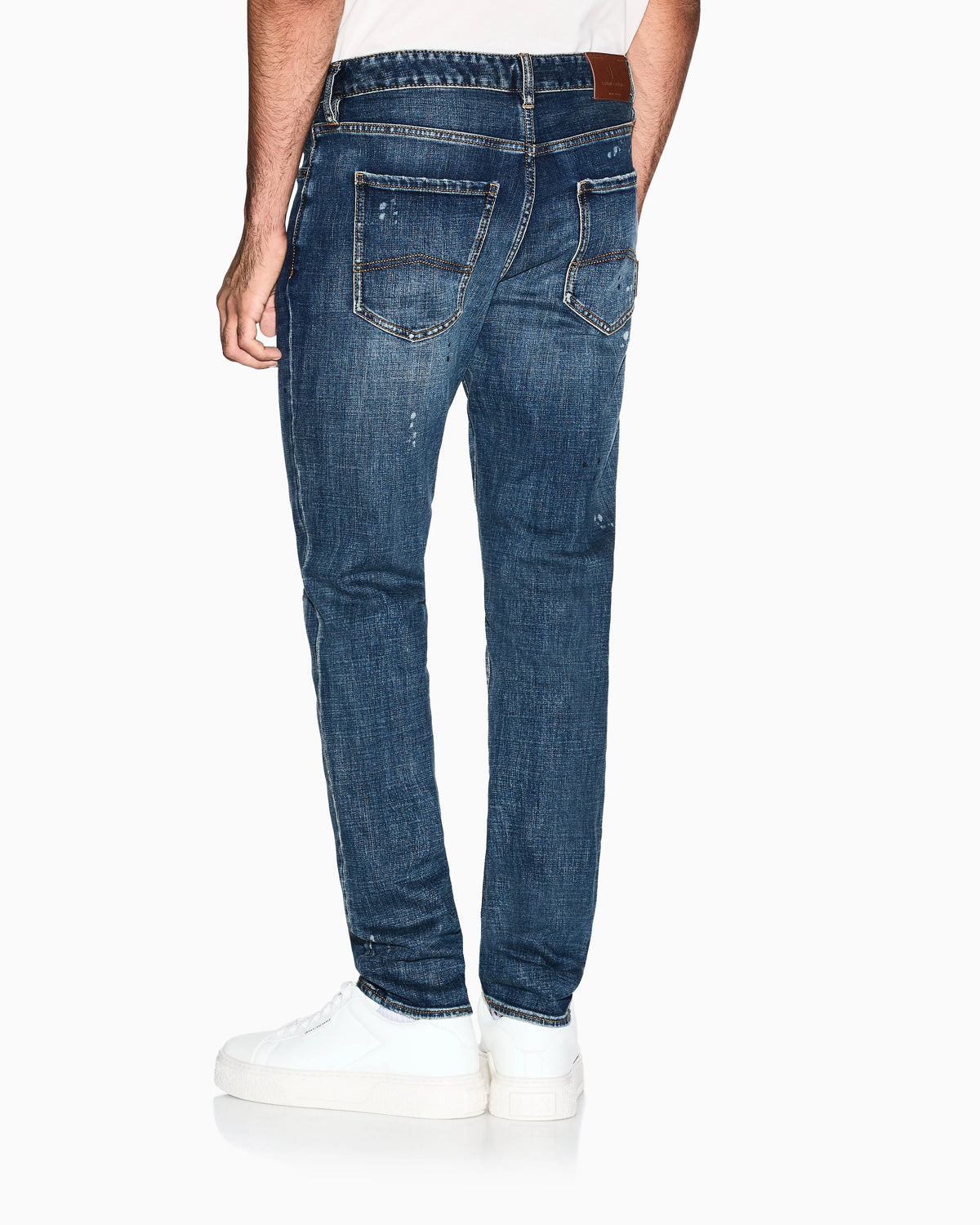 Slim fit jeans in denim fleece