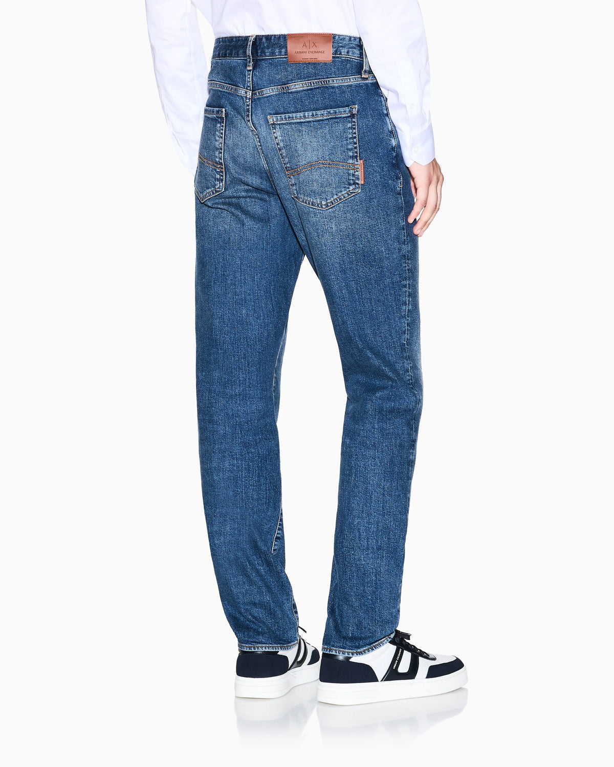 Slim fit jeans in stretch denim