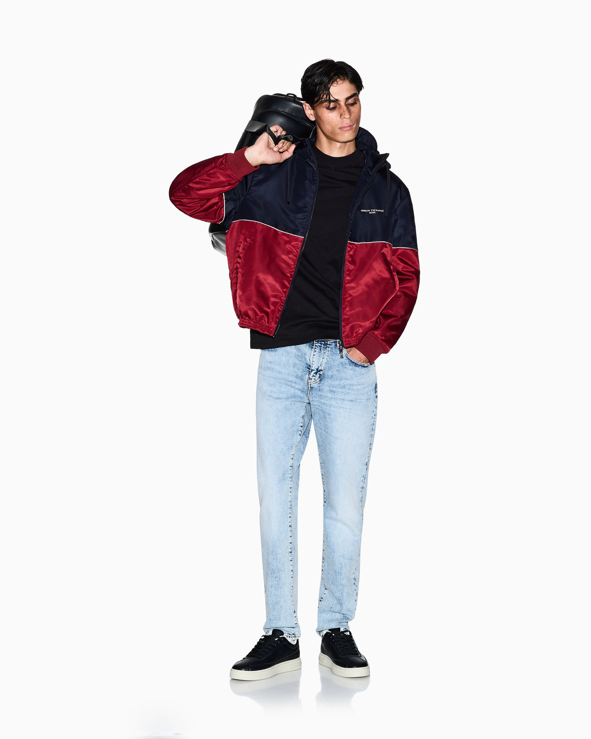 Slim fit jeans in stretch denim