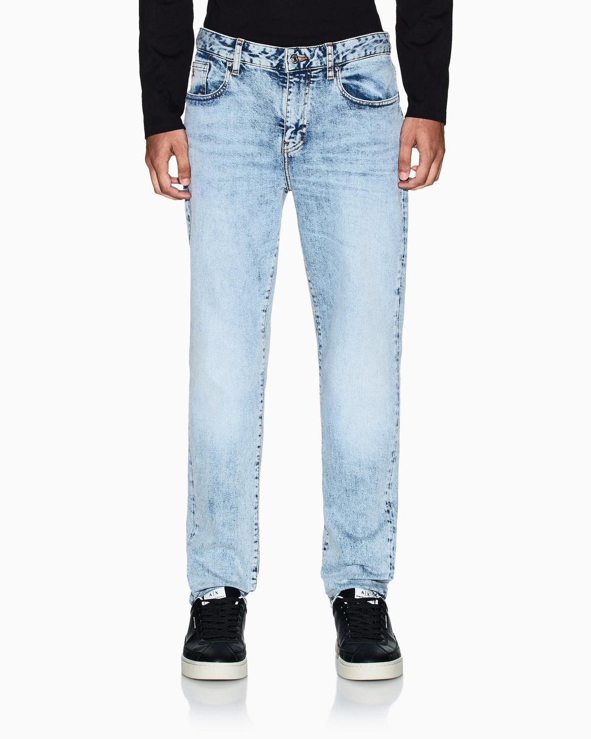 Slim fit jeans in stretch denim