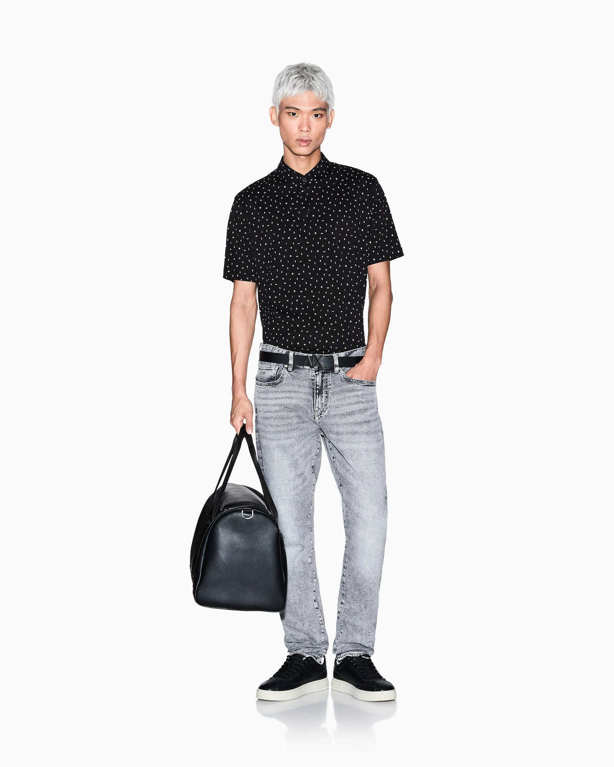 Slim fit jeans in stretch denim