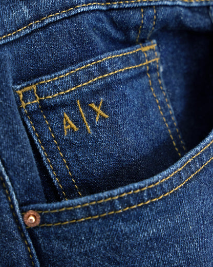 slim fit 5 pockets pant in denim stretch