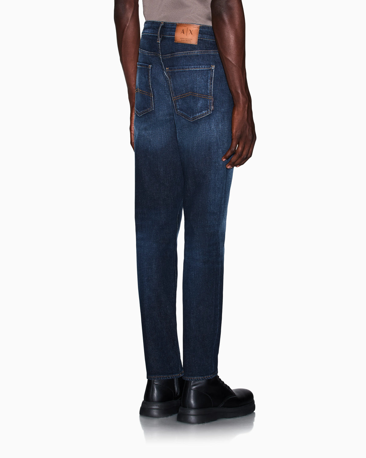 slim fit 5 pockets pant in denim stretch