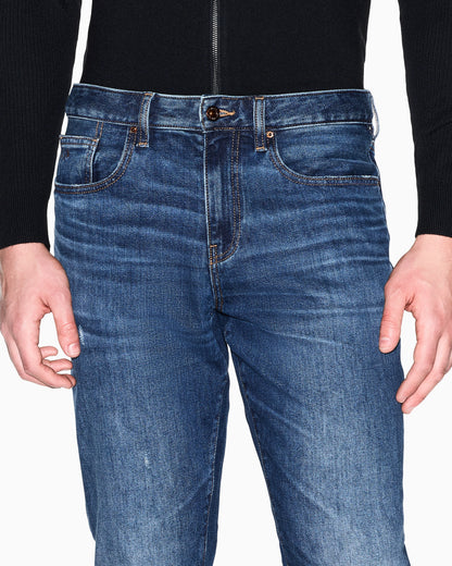 slim Jeans Denim Stretch Blue Classic Wash