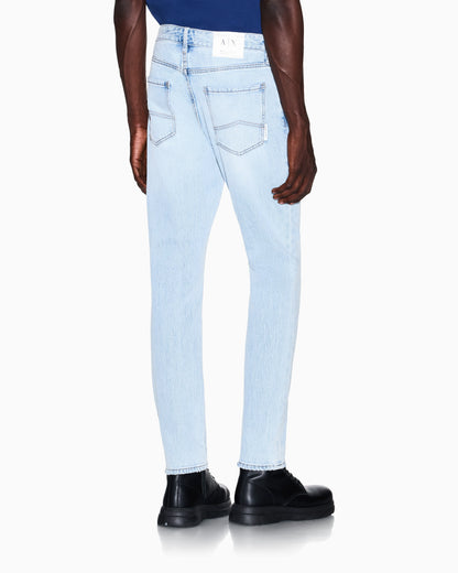slim fit 5 pockets pant in denim stretch