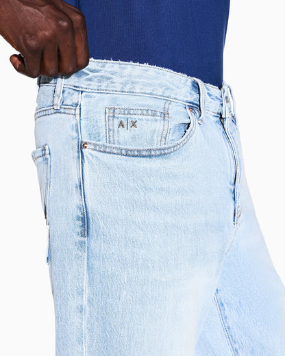 slim fit 5 pockets pant in denim stretch