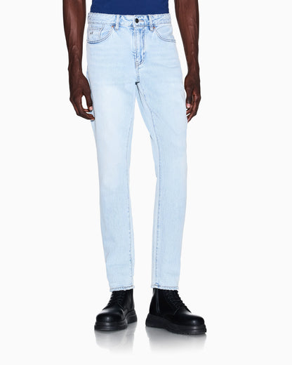 slim fit 5 pockets pant in denim stretch