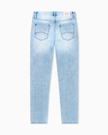 slim fit 5 pockets pant in denim stretch