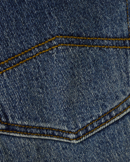 slim fit 5 pockets pant in denim stretch