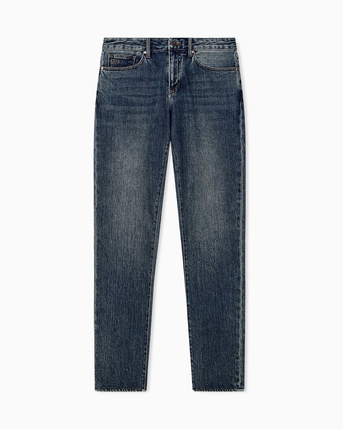 slim fit 5 pockets pant in denim stretch