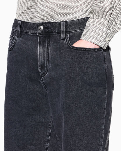 Light Wash Grey Stretch Denim Shorts 11.50 oz