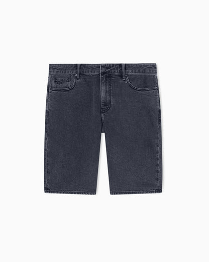 Light Wash Grey Stretch Denim Shorts 11.50 oz