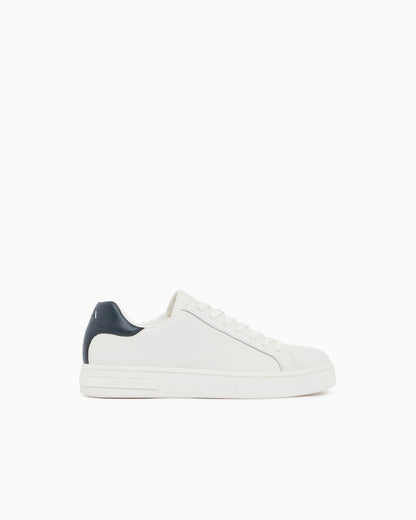 Sneakers split leather with cotton lining