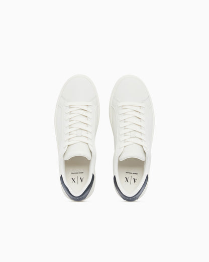 Sneakers split leather with cotton lining