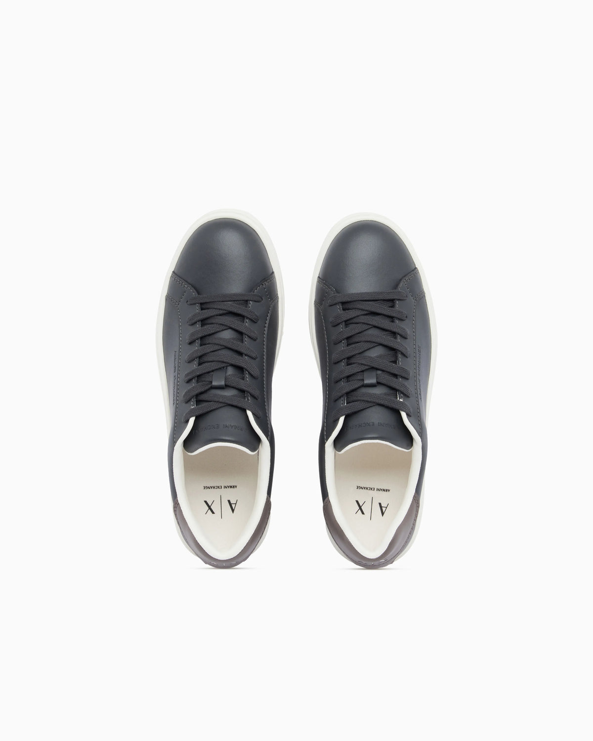 Sneakers split leather with cotton lining