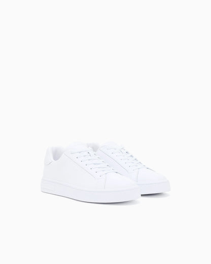 Sneakers split leather with cotton lining