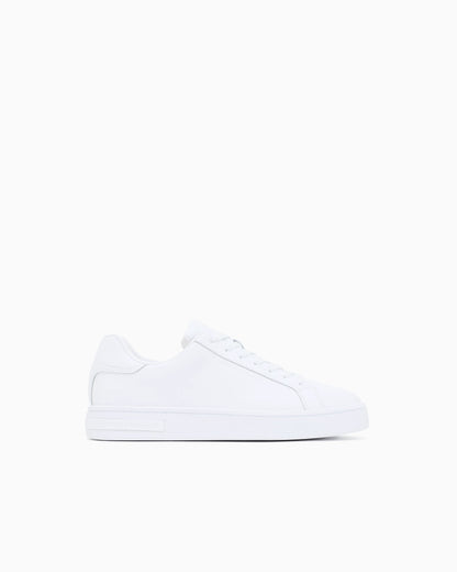 Sneakers split leather with cotton lining