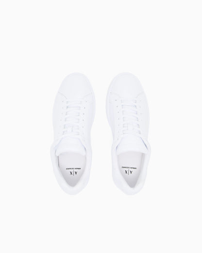 Sneakers split leather with cotton lining