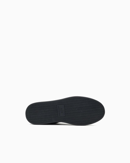 Sneakers split leather with cotton lining