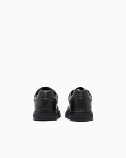 Sneakers split leather with cotton lining