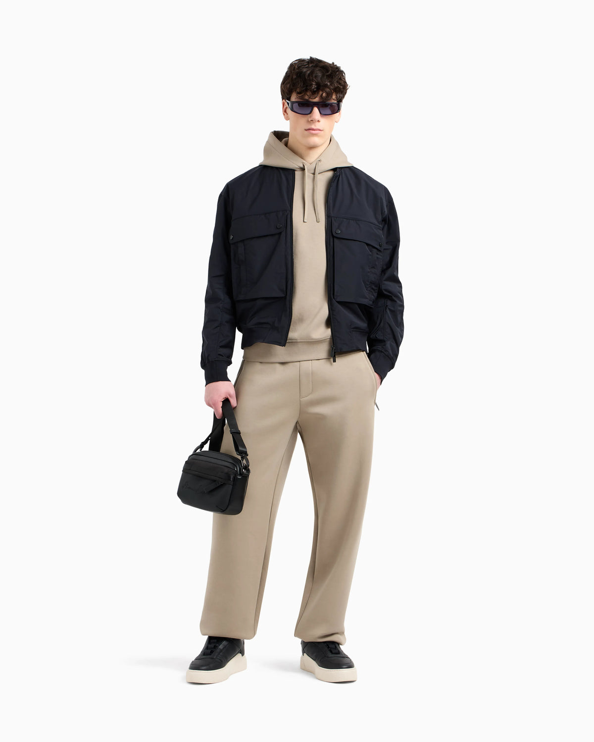 Bomber with maxi pockets