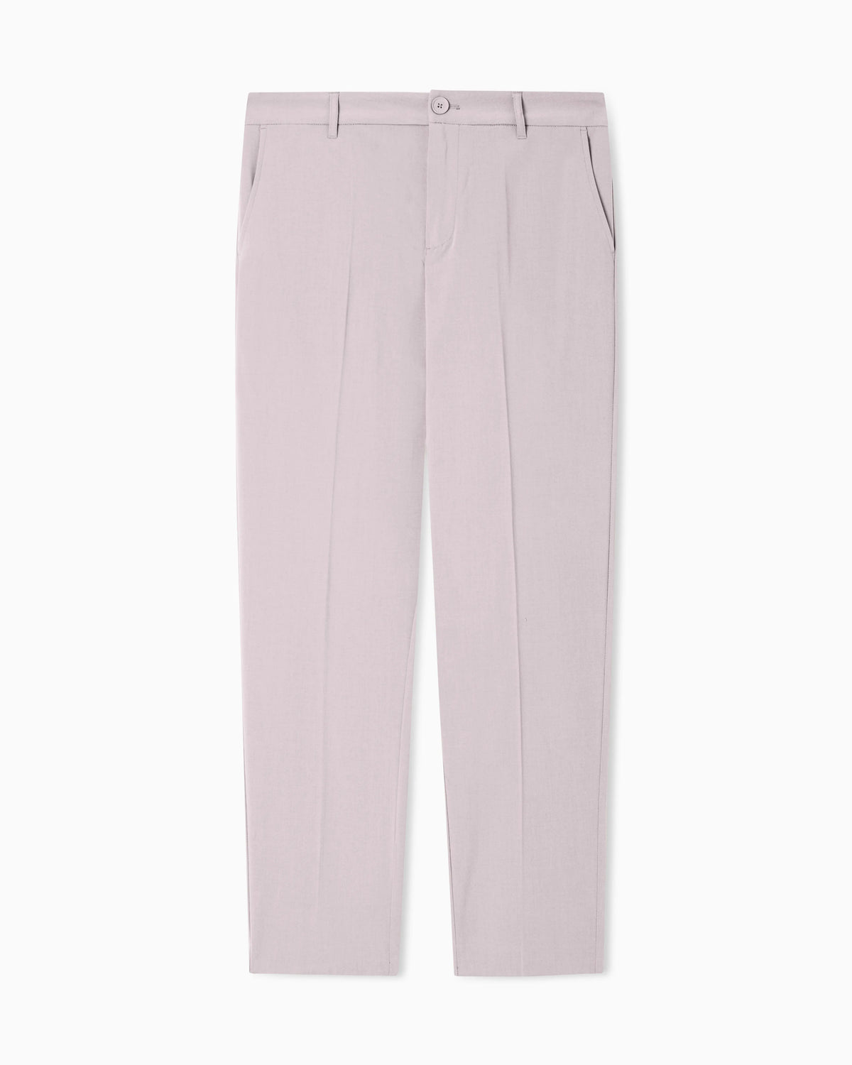 Tailored straight-leg trousers in wool blend Icon