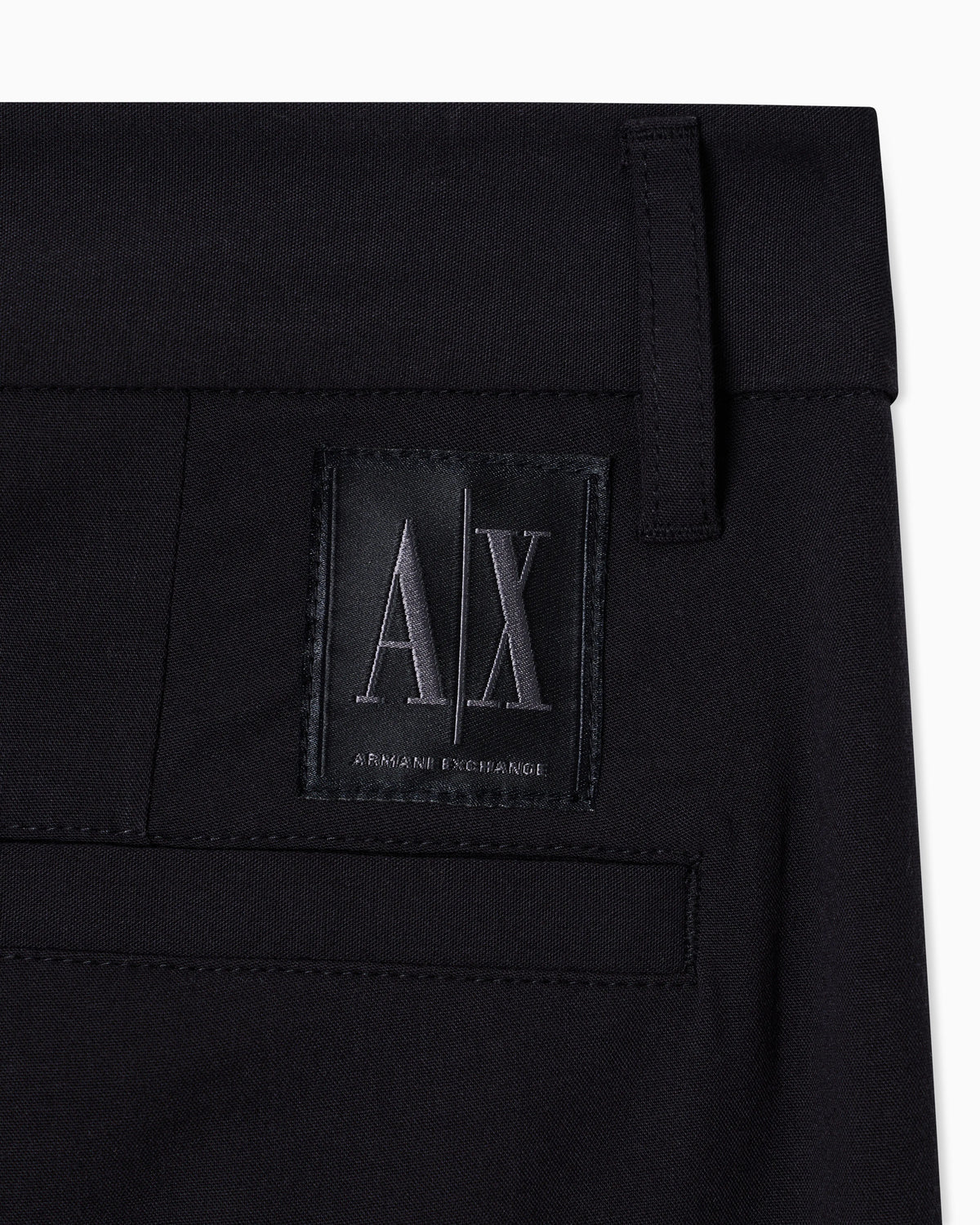 Tailored straight-leg trousers in wool blend Icon